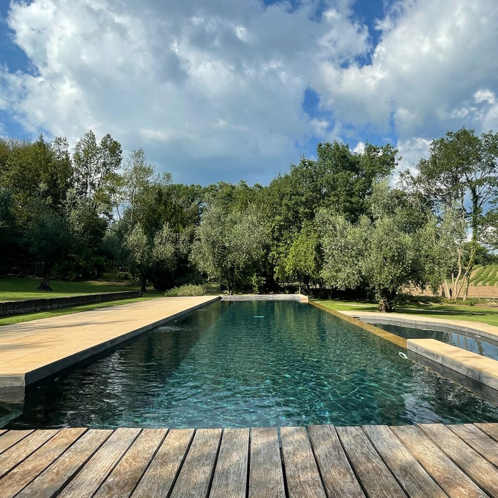 Open-air pool at Casacocò