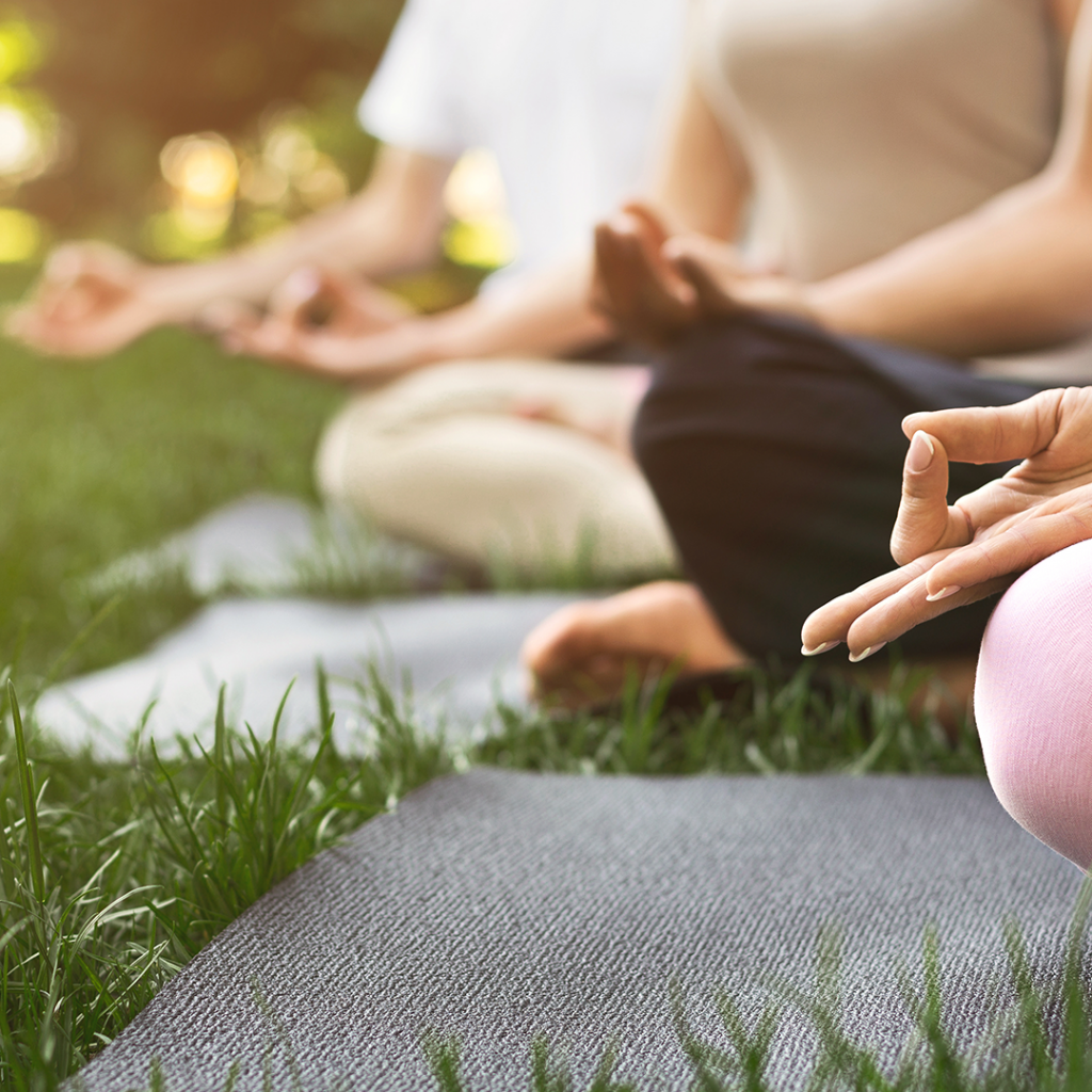Yoga-Praxis in der Gruppe